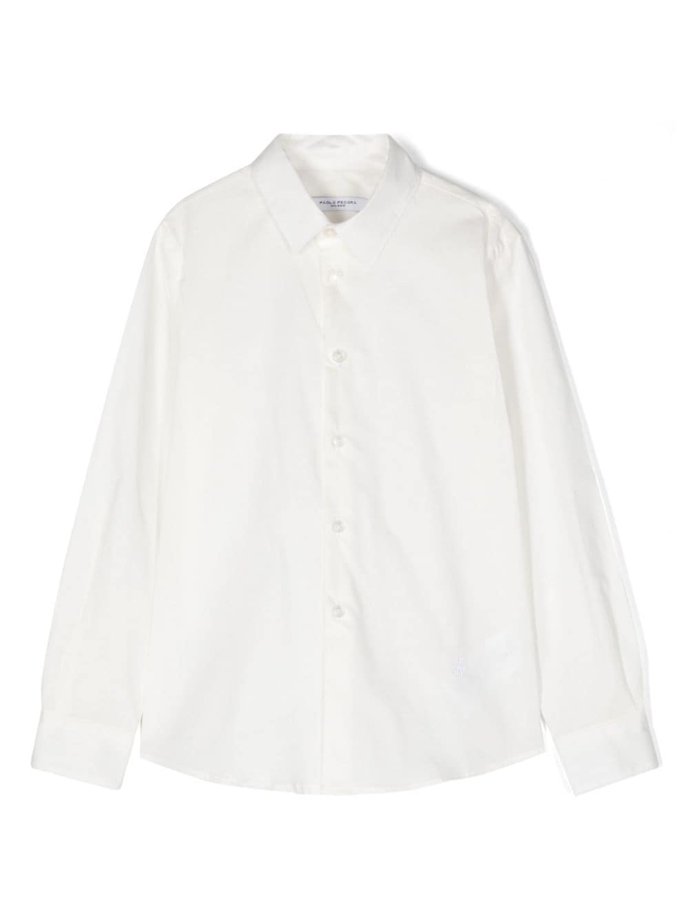 Paolo Pecora Kids long-sleve shirt - White von Paolo Pecora Kids