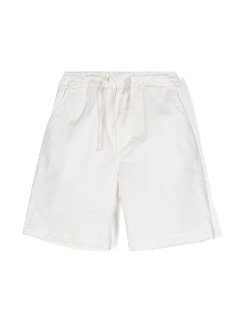 Paolo Pecora Kids pressed-crease shorts - White von Paolo Pecora Kids