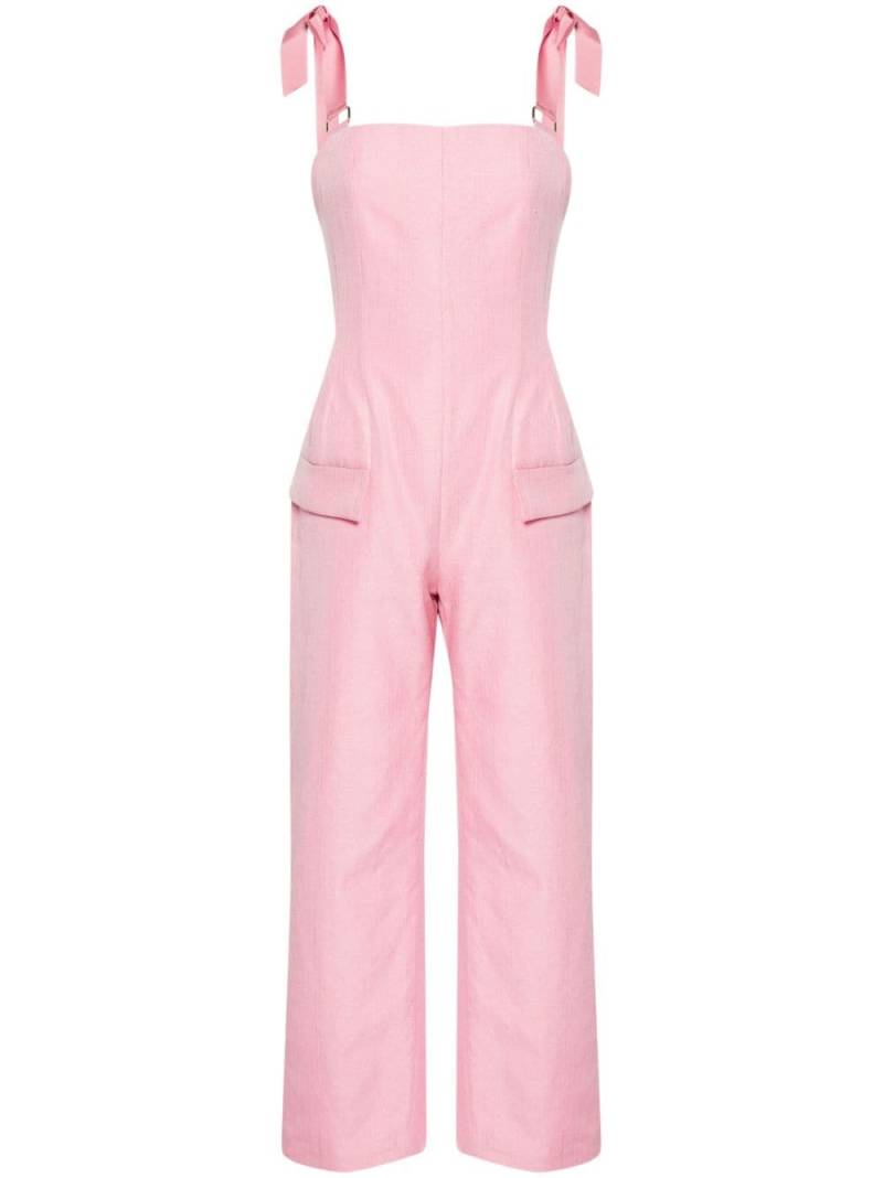 Papa Oppong Edy Petitole cotton-blend overalls - Pink von Papa Oppong