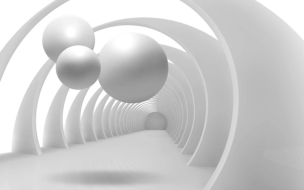 Papermoon Fototapete »Abstrakt 3D Effekt« Papermoon Fototapete »Abstrakt 3D Effekt« von Papermoon