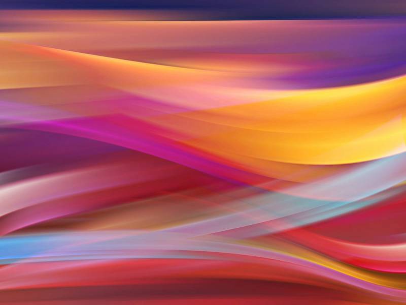 Papermoon Fototapete »Abstrakt Farben« von Papermoon