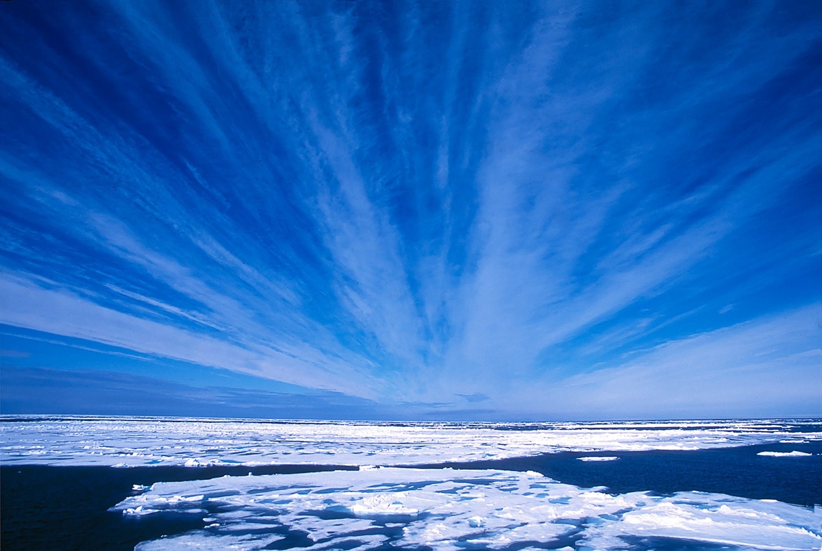 Papermoon Fototapete »Arktischer Himmel« von Papermoon