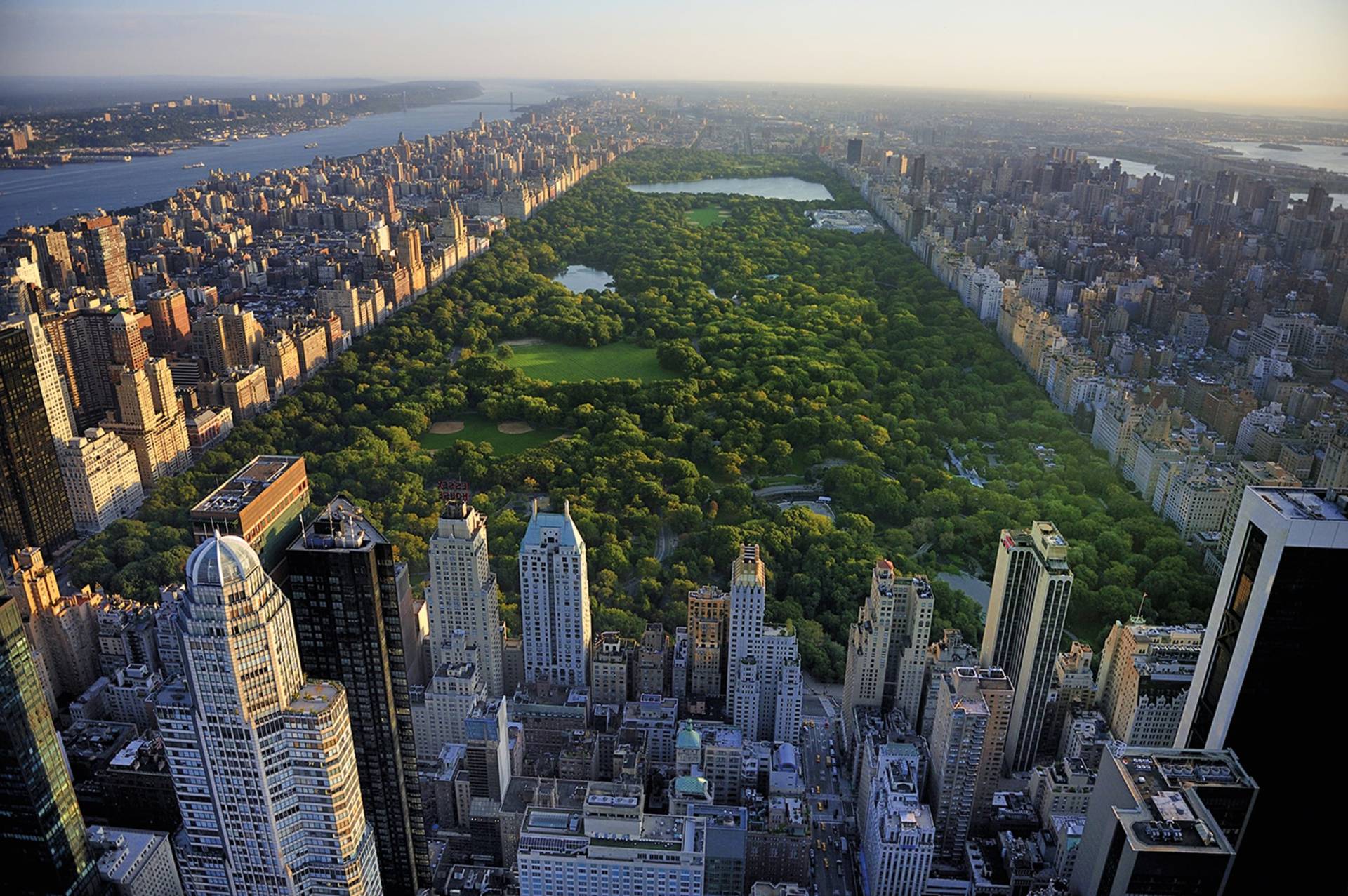 Papermoon Fototapete »Central Park View« von Papermoon