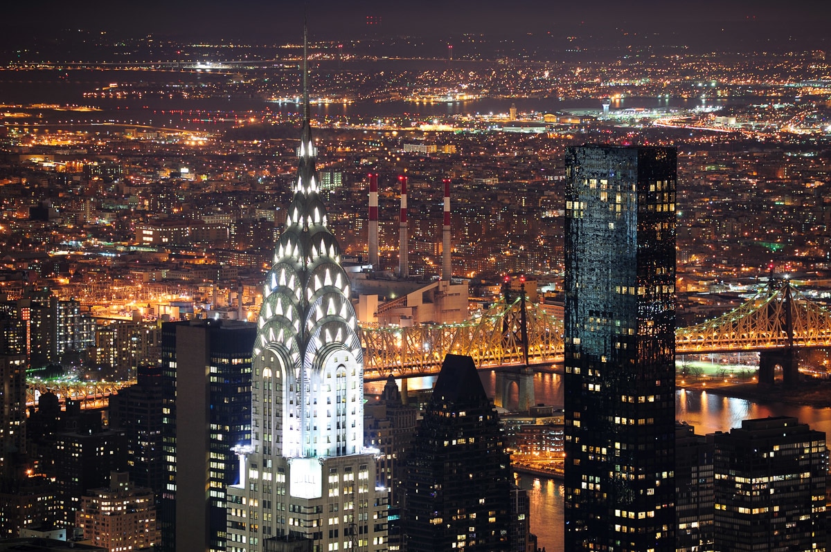 Papermoon Fototapete »Chrysler Gebäude New York« von Papermoon