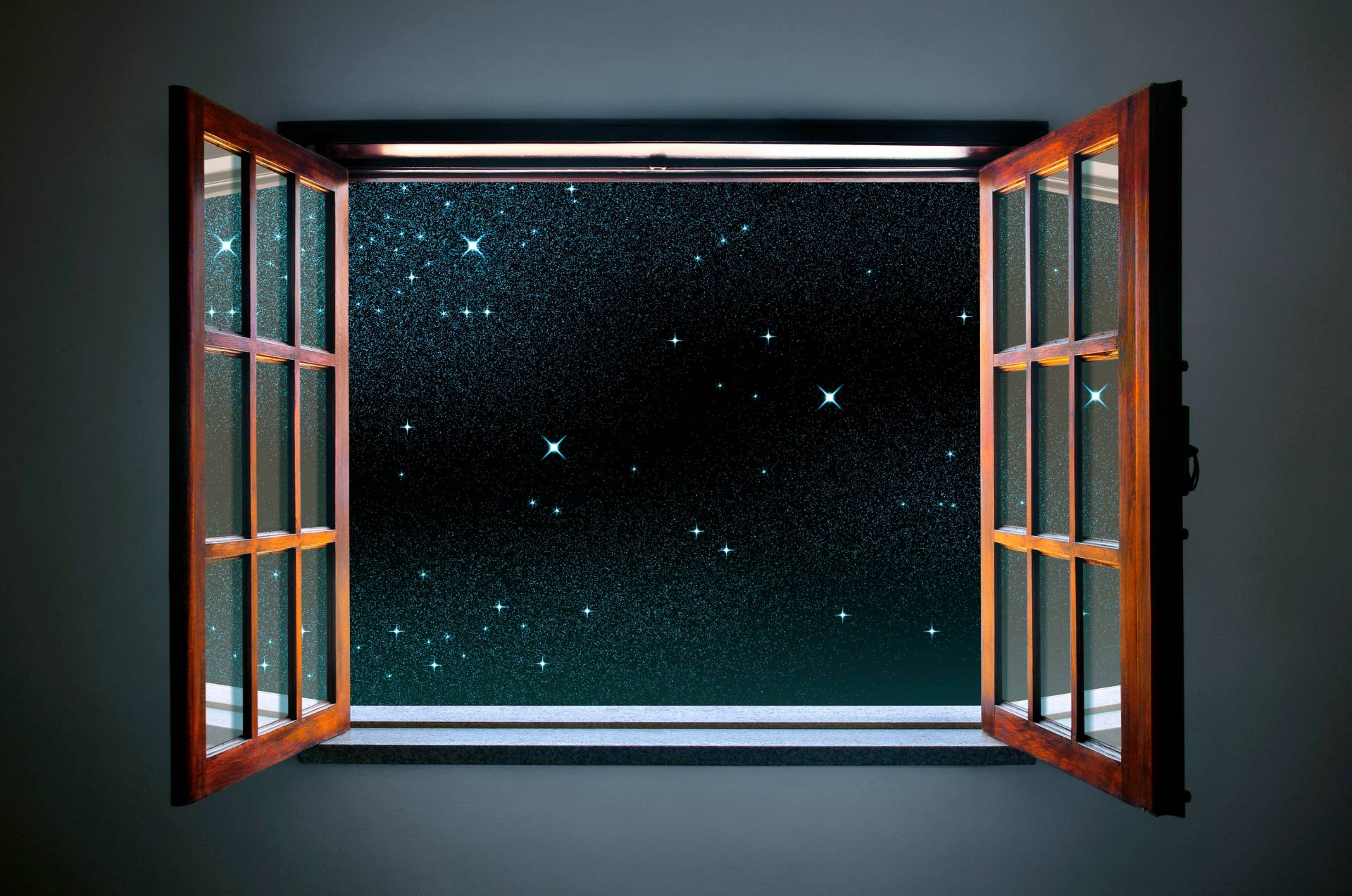 Papermoon Fototapete »Clear Star Heaven« von Papermoon