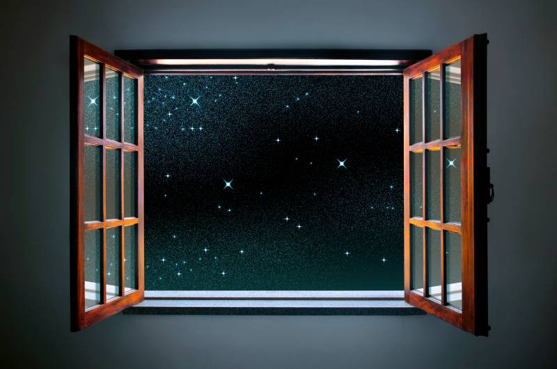 Papermoon Fototapete »Clear Star Heaven« von Papermoon