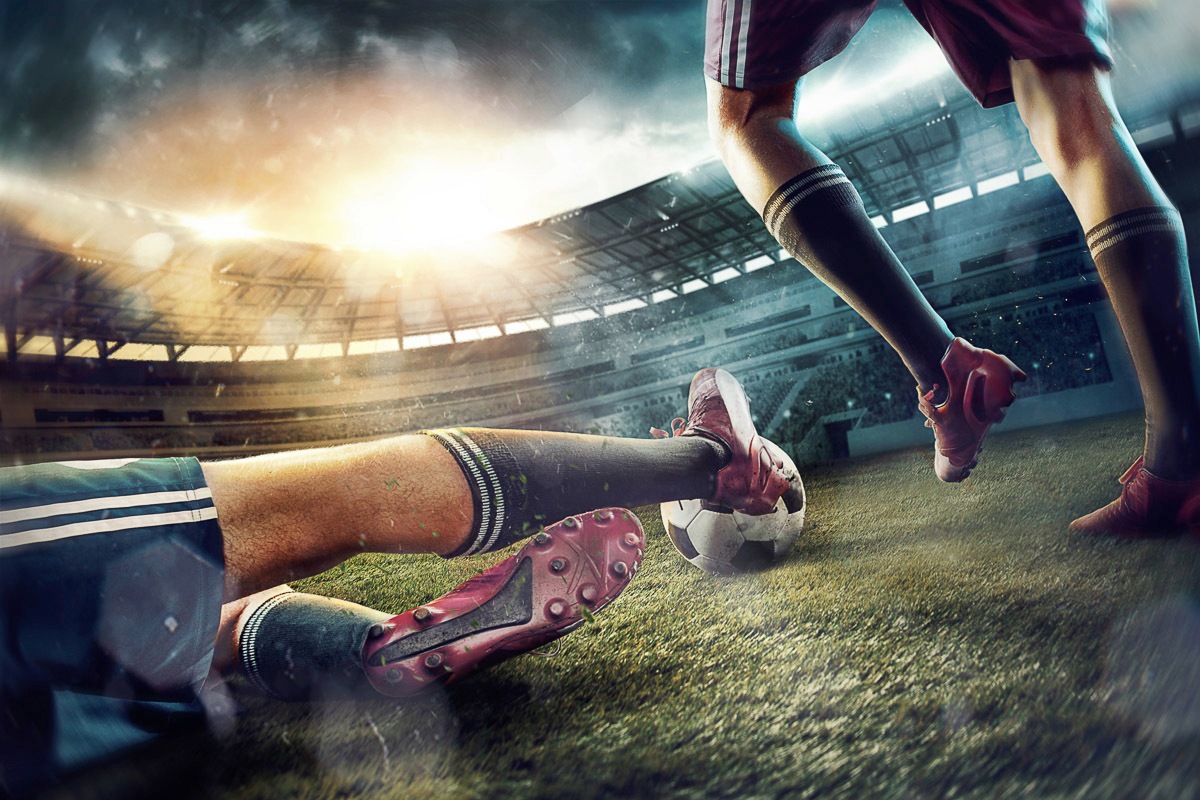 Papermoon Fototapete »Fussball« von Papermoon