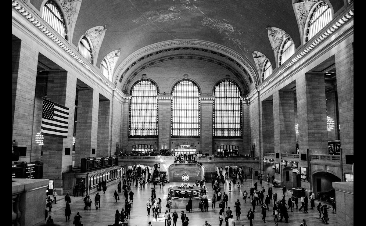 Papermoon Fototapete »Hauptbahnhof New York« Papermoon Fototapete »Hauptbahnhof New York« von Papermoon