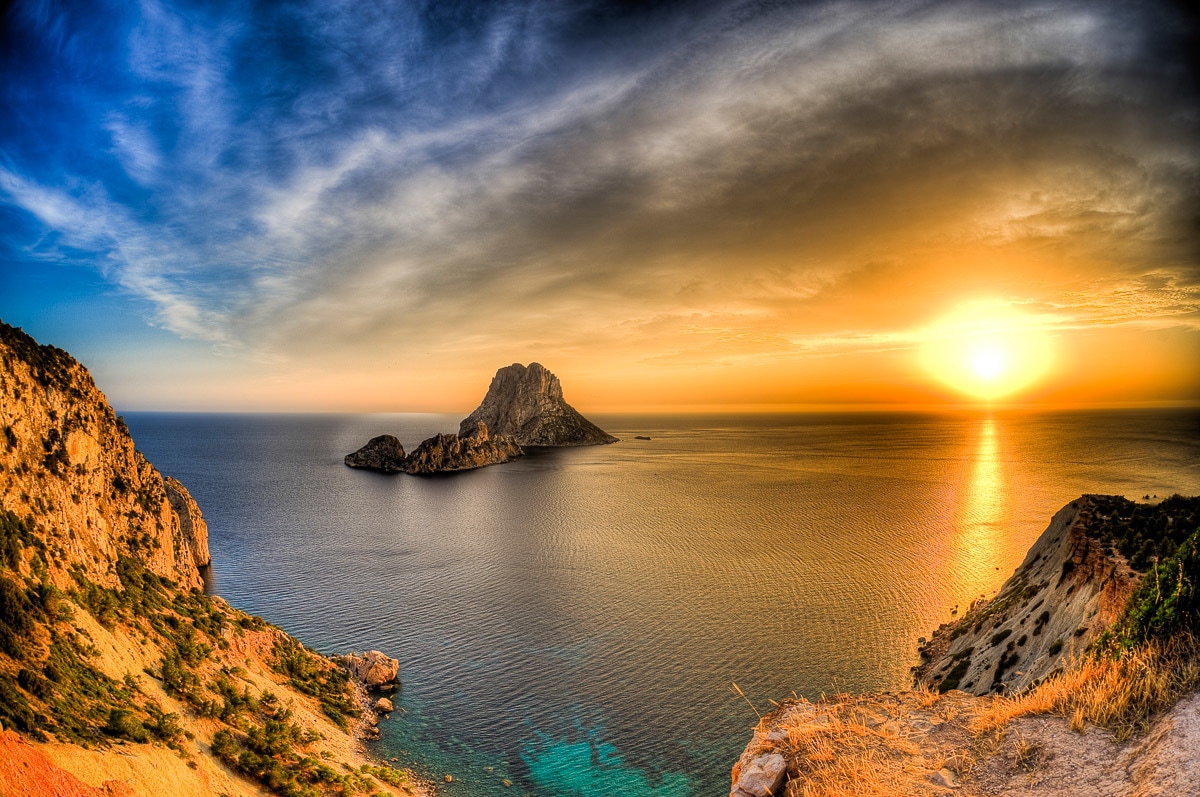 Papermoon Fototapete »Insel Es Vedrá Ibiza« Papermoon Fototapete »Insel Es Vedrá Ibiza« von Papermoon