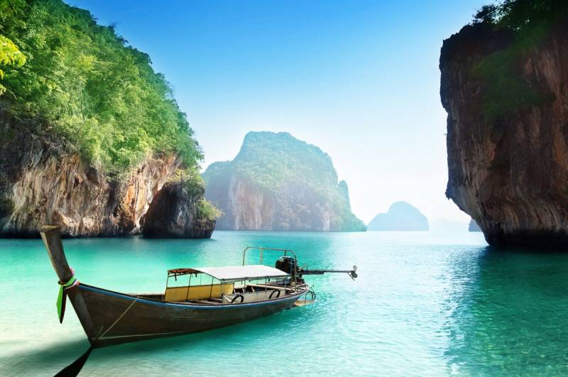 Papermoon Fototapete »Inselstrand Thailand« von Papermoon