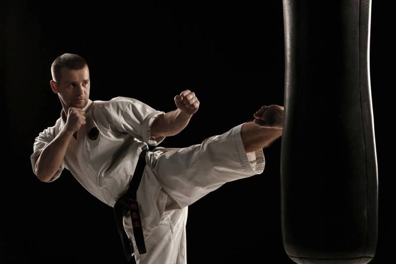 Papermoon Fototapete »Karate« von Papermoon
