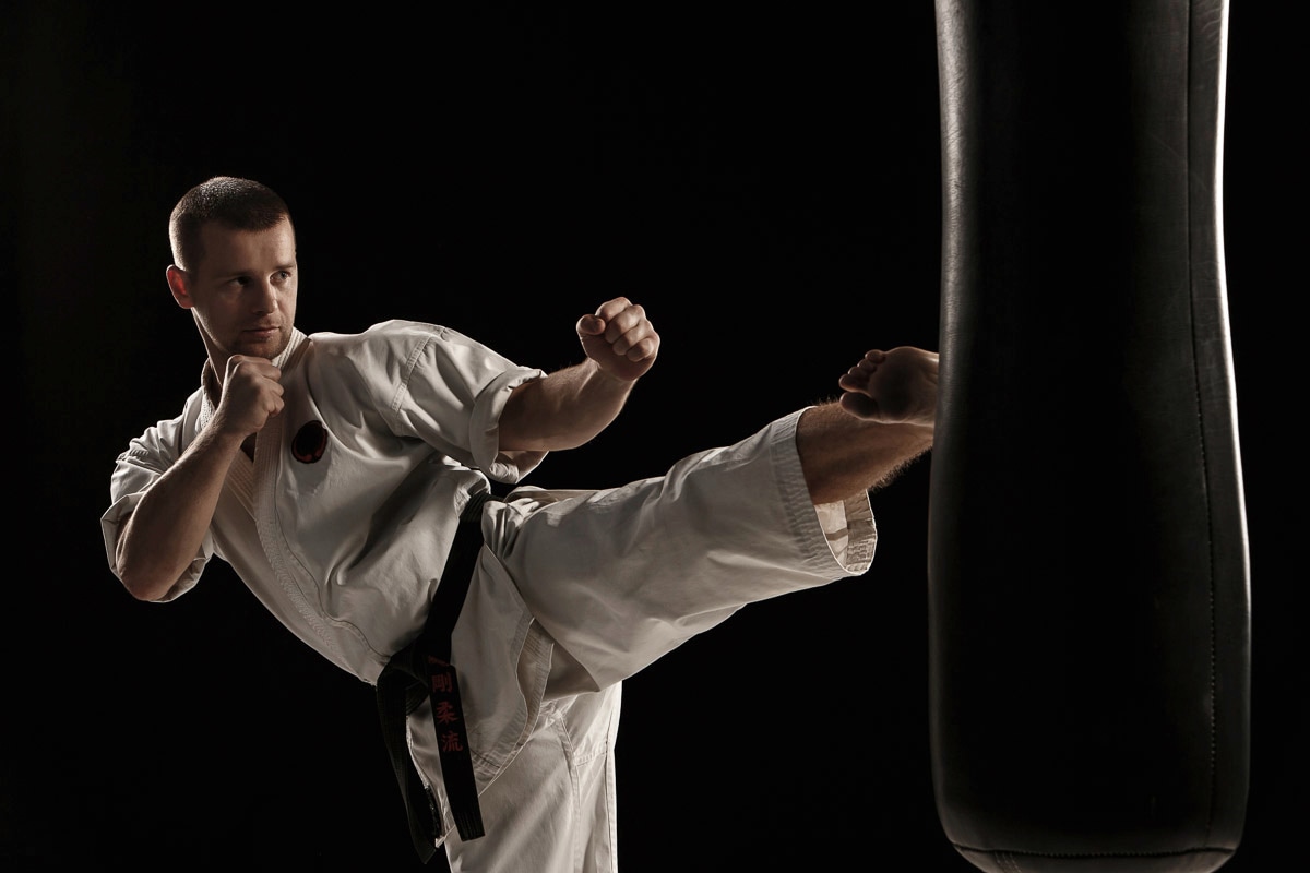 Papermoon Fototapete »Karate« von Papermoon