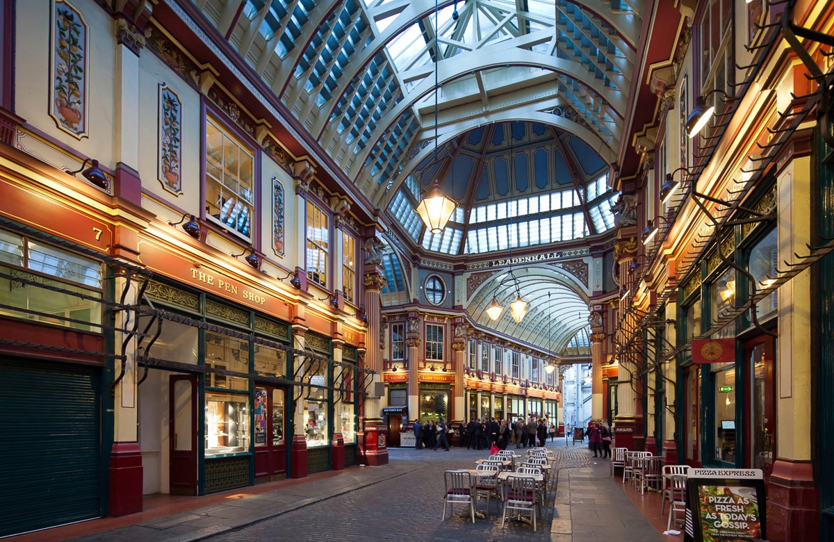 Papermoon Fototapete »LEADENHALL MARKT-LONDON ARCHITEKTUR GALERIE ARKADE XXL« Papermoon Fototapete »LEADENHALL MARKT-LONDON ARCHITEKTUR GALERIE ARKADE XXL« von Papermoon