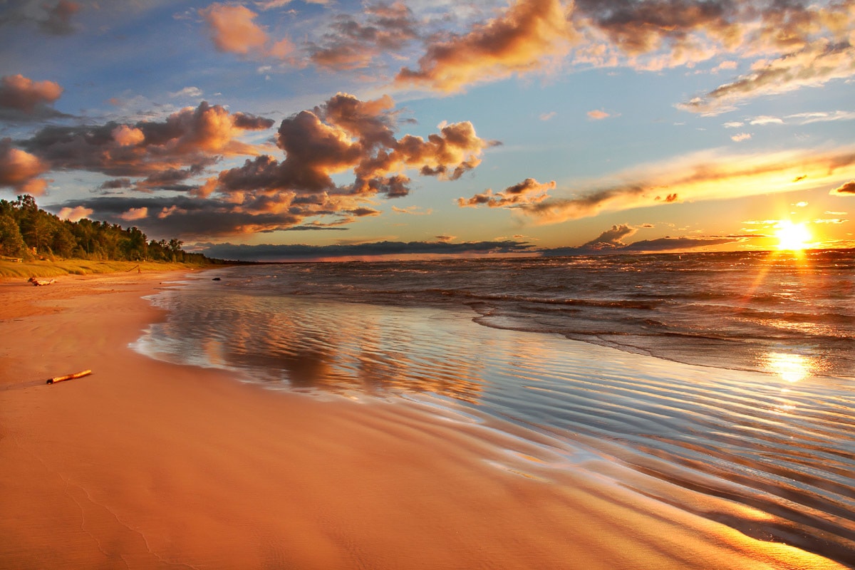 Papermoon Fototapete »Lake Huron Dunes« Papermoon Fototapete »Lake Huron Dunes« von Papermoon