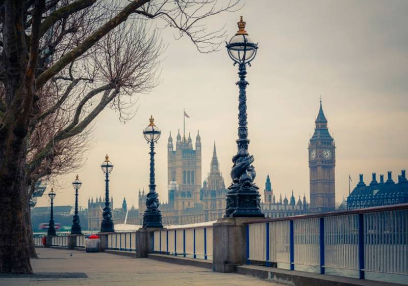 Papermoon Fototapete »London Big Ben«, matt von Papermoon