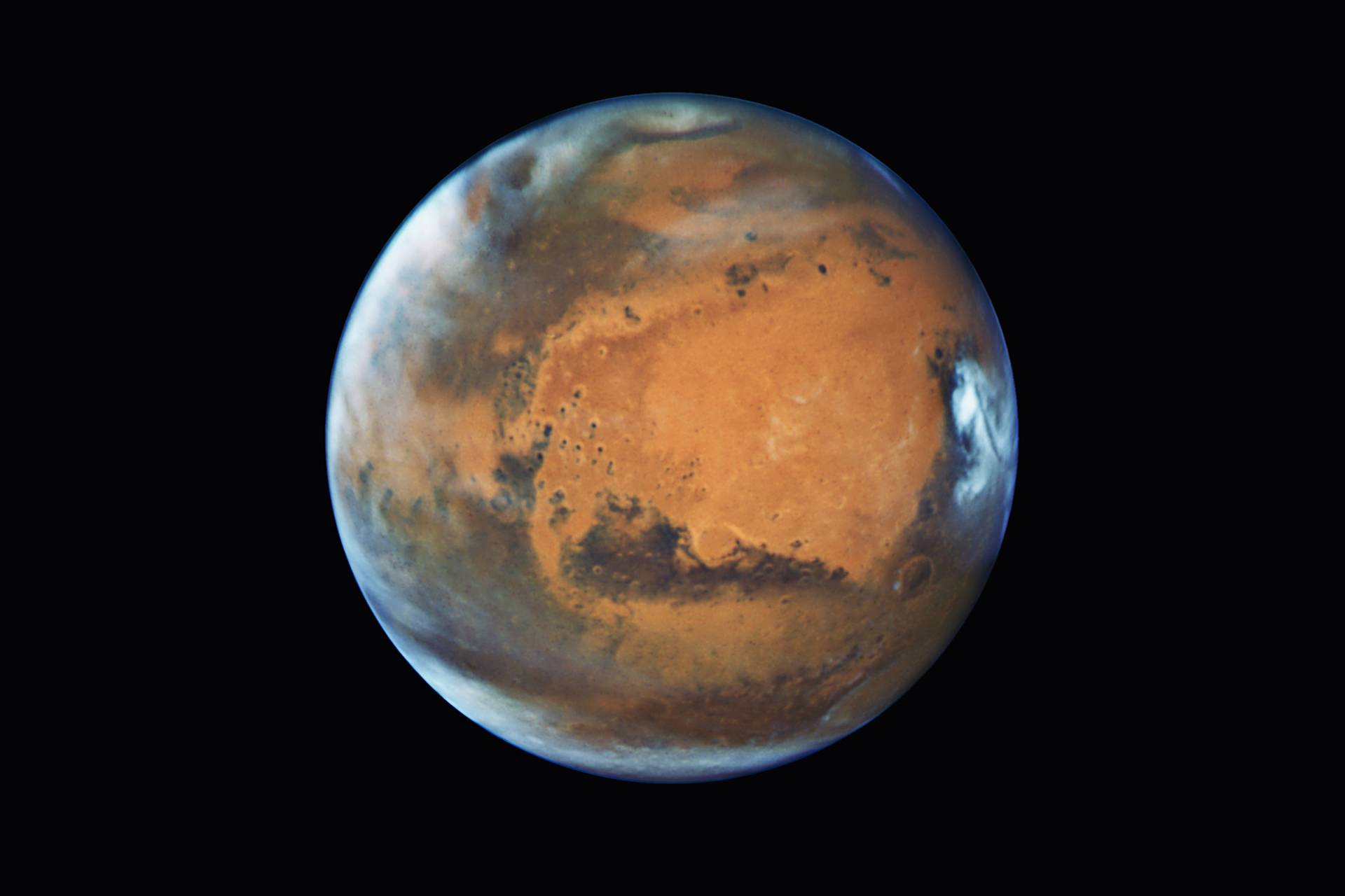 Papermoon Fototapete »MARS-WELTALL PLANETEN UNIVERSUM GALAXIE SONNEN SYSTEM« von Papermoon