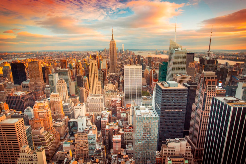 Papermoon Fototapete »Manhattan Midtown« von Papermoon