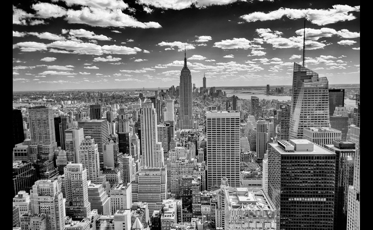 Papermoon Fototapete »Manhattan Panorama« Papermoon Fototapete »Manhattan Panorama« von Papermoon