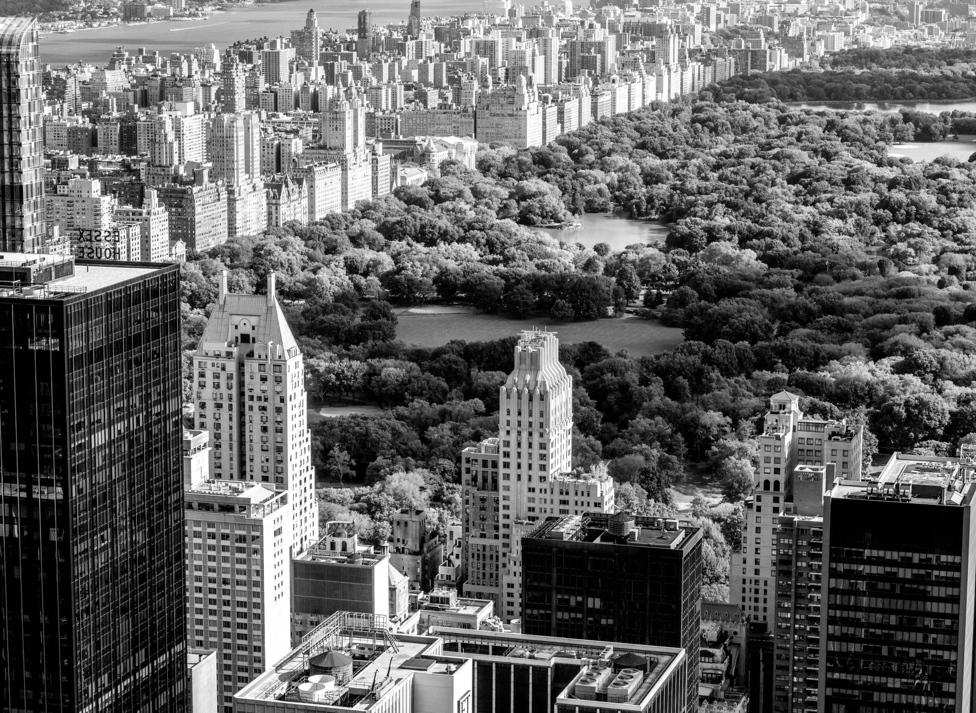 Papermoon Fototapete »New York Schwarz & Weiss« Papermoon Fototapete »New York Schwarz & Weiss« von Papermoon