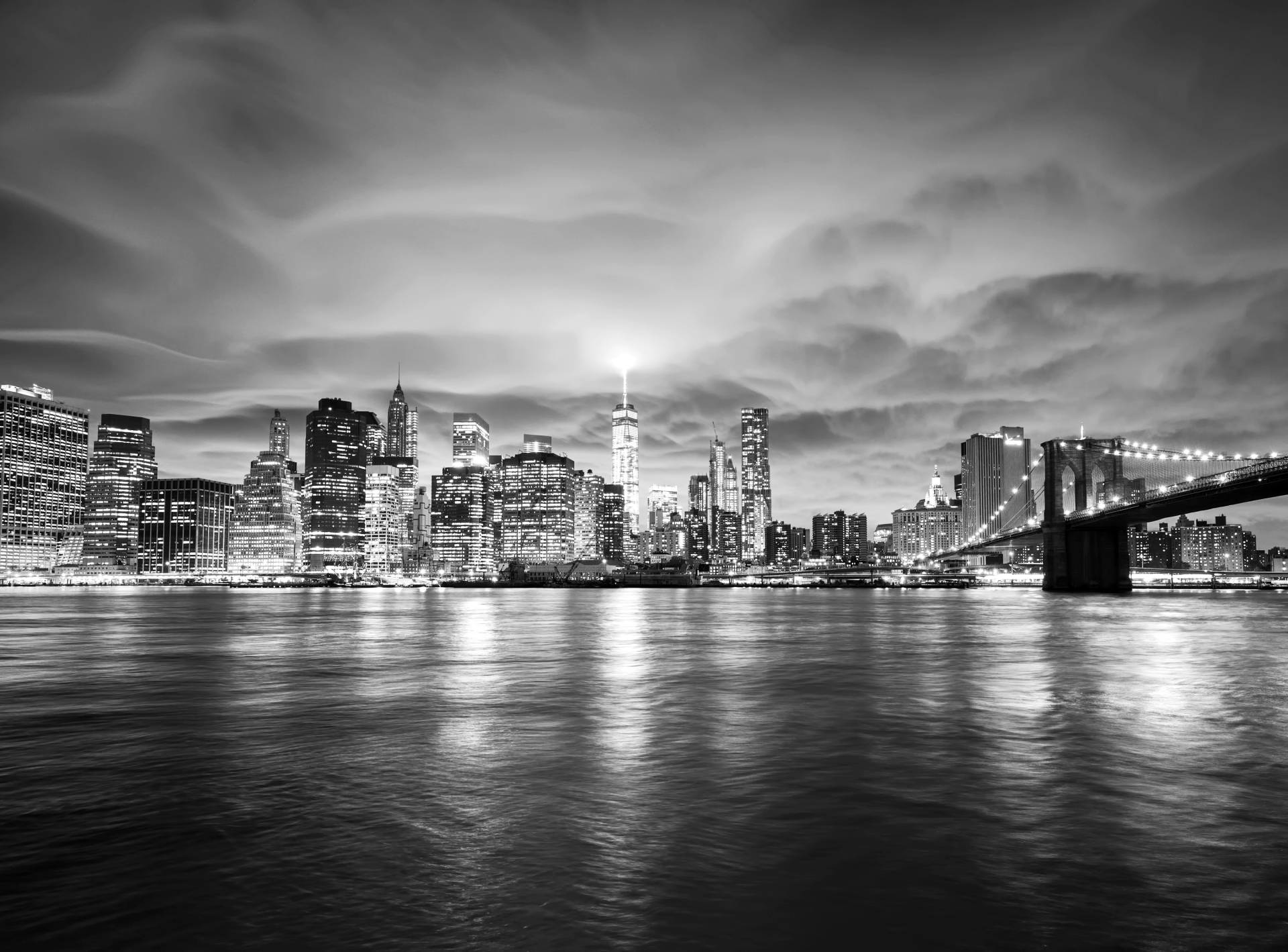 Papermoon Fototapete »New York Schwarz & Weiss« Papermoon Fototapete »New York Schwarz & Weiss« von Papermoon