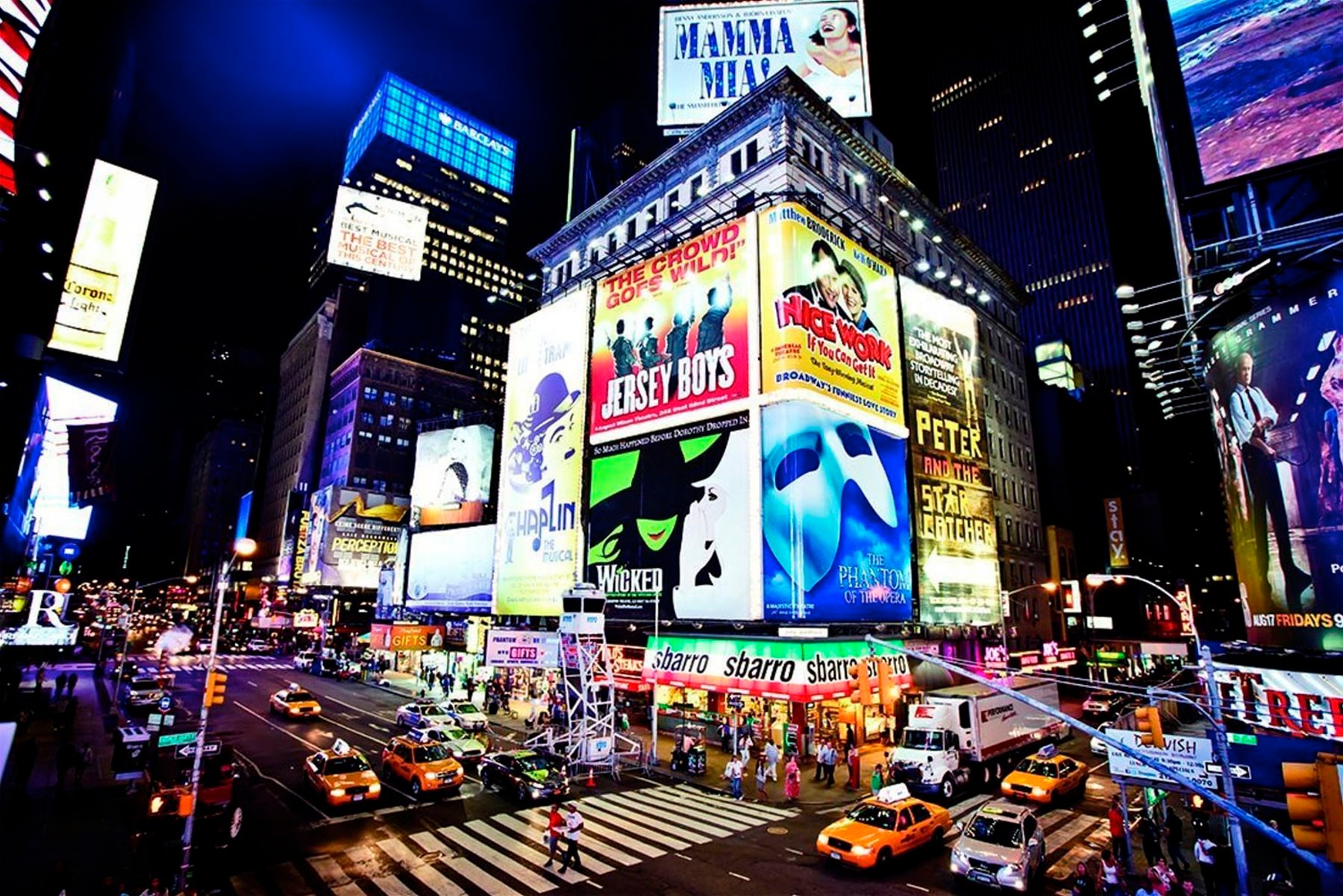 Papermoon Fototapete »New York Time Square« von Papermoon
