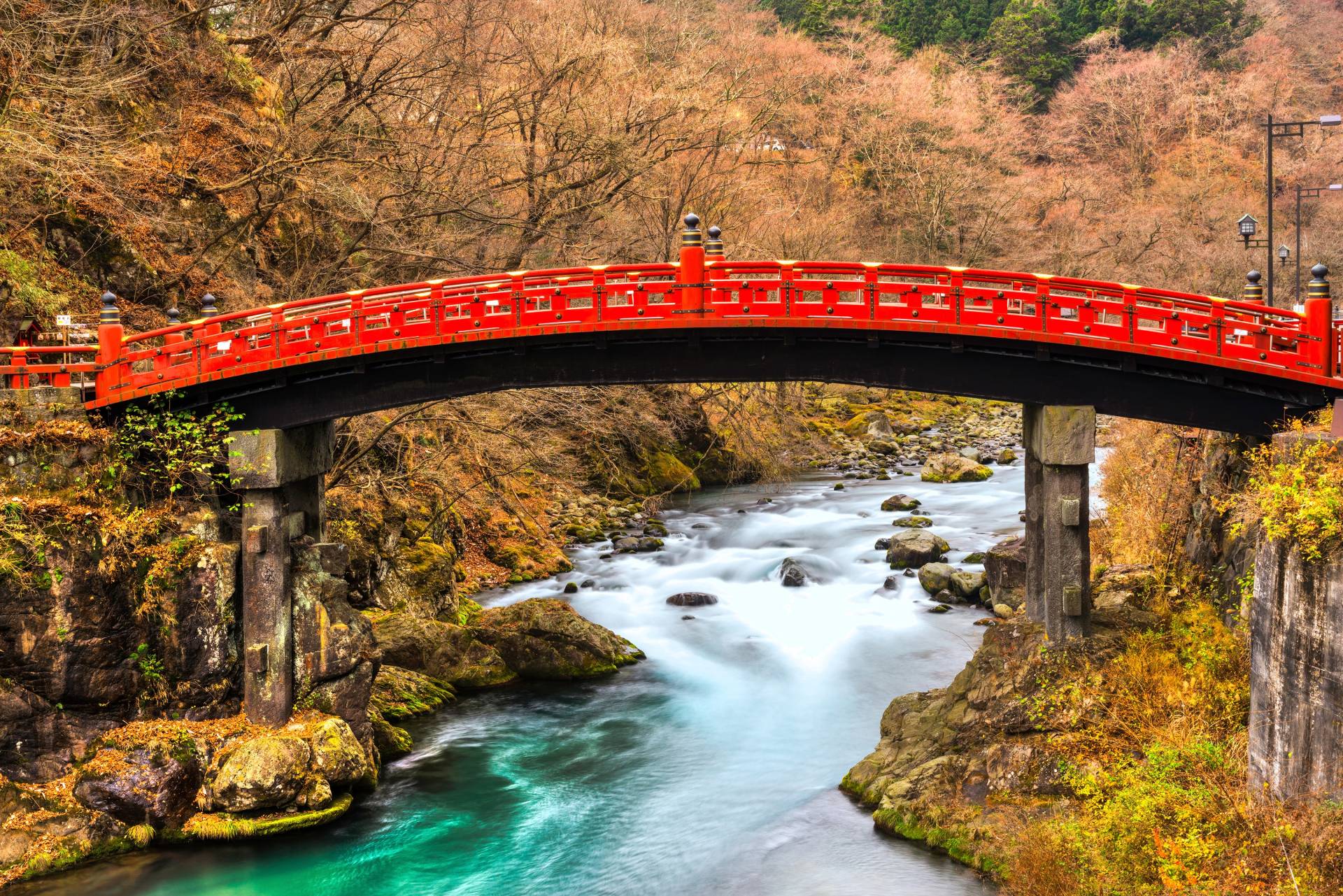 Papermoon Fototapete »Nikko Sacred Shinkyo Bridge« Papermoon Fototapete »Nikko Sacred Shinkyo Bridge« von Papermoon