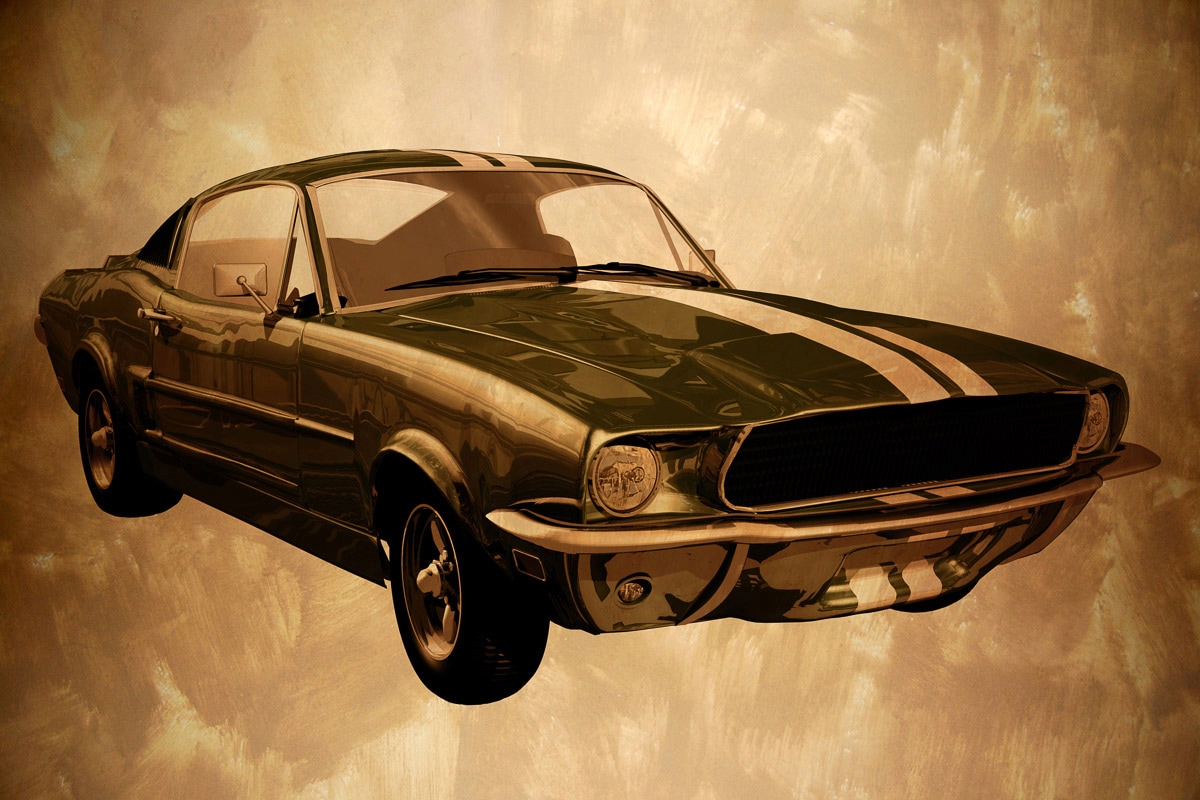 Papermoon Fototapete »Oldtimer« von Papermoon