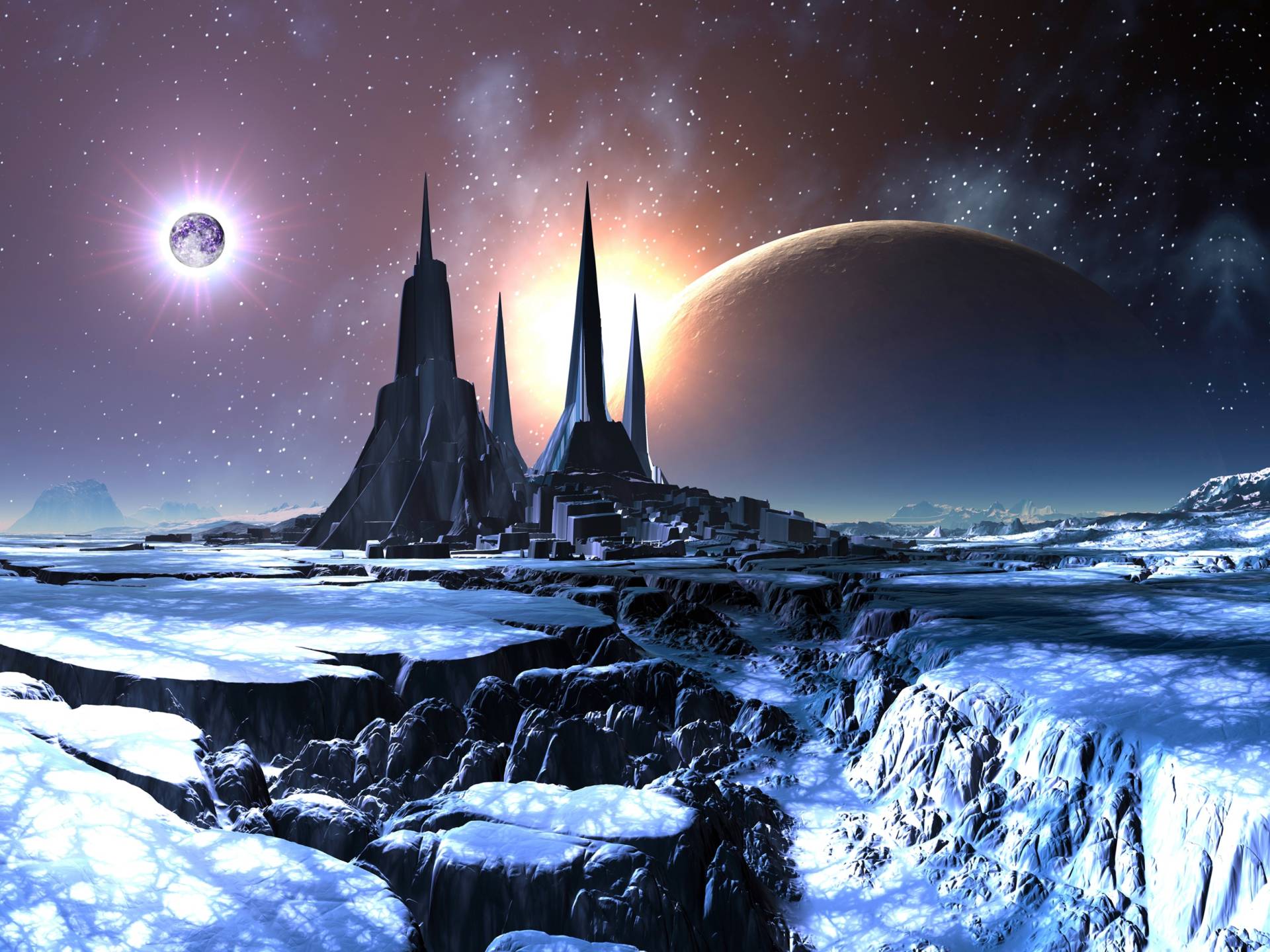 Papermoon Fototapete »PLANETEN-FUTURISTISCH WELTRAUM MOND GALAXIE UNIVERSUM« Papermoon Fototapete »PLANETEN-FUTURISTISCH WELTRAUM MOND GALAXIE UNIVERSUM« von Papermoon