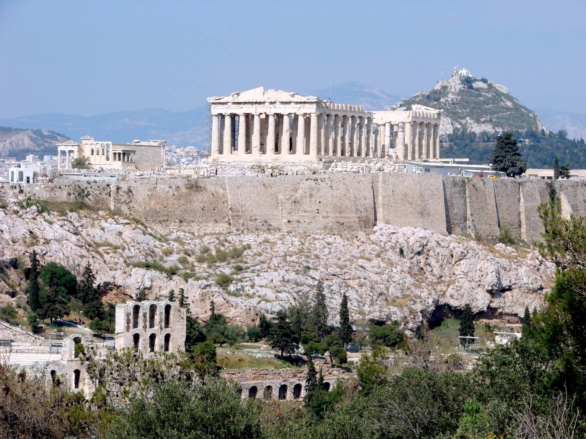 Papermoon Fototapete »Parthenon Athens« von Papermoon