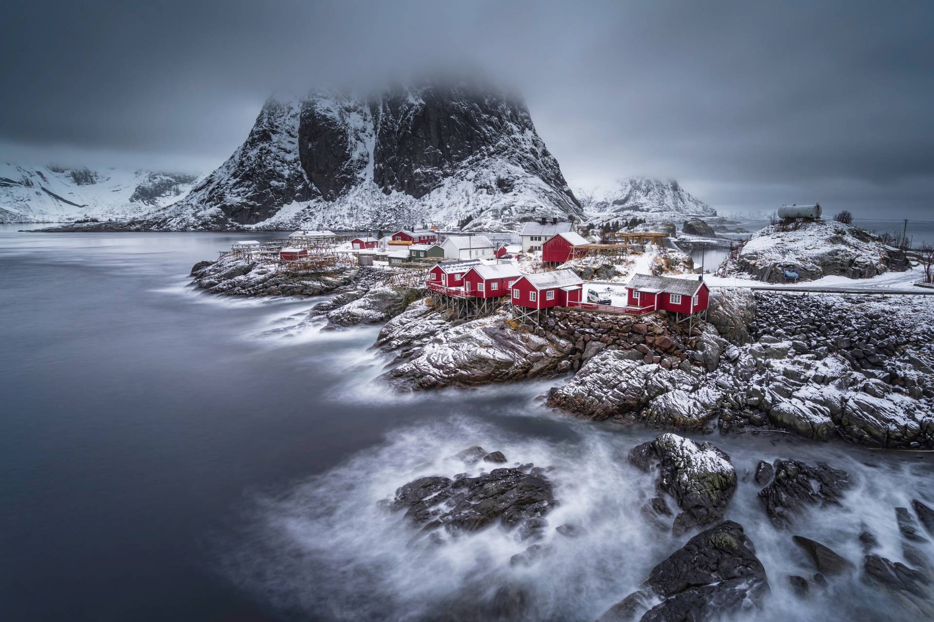 Papermoon Fototapete »Photo-Art ANDY CHAN, WINTER-LOFOTEN-INSELN« Papermoon Fototapete »Photo-Art ANDY CHAN, WINTER-LOFOTEN-INSELN« von Papermoon