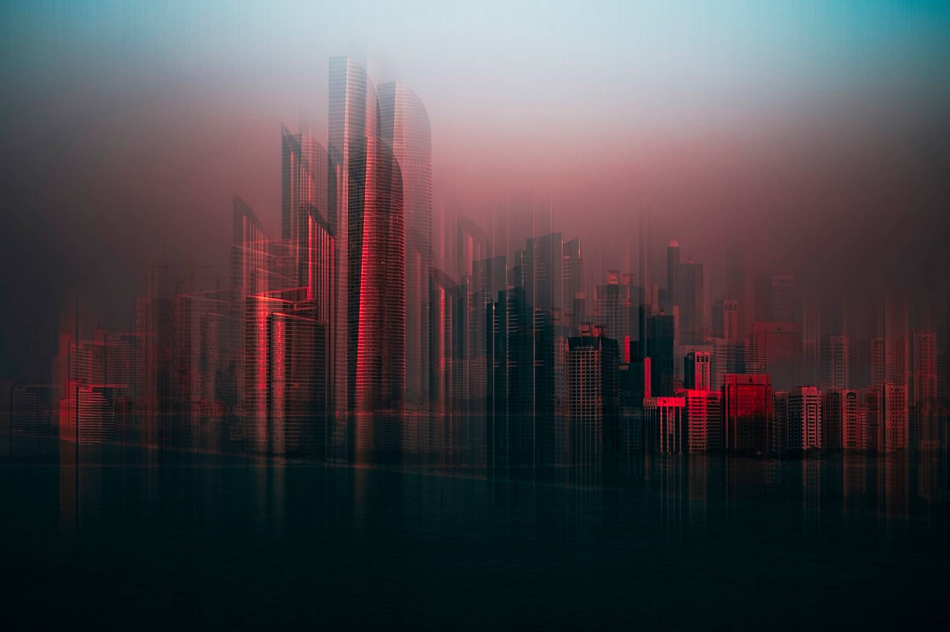 Papermoon Fototapete »Photo-Art CARMINE CHIRIACO, ABU DHABI SKYLINE« Papermoon Fototapete »Photo-Art CARMINE CHIRIACO, ABU DHABI SKYLINE« von Papermoon