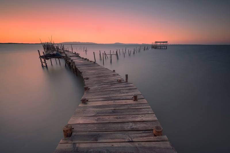 Papermoon Fototapete »Photo-Art CHRISTOS ZOUMIDES, PALAFITTE« von Papermoon