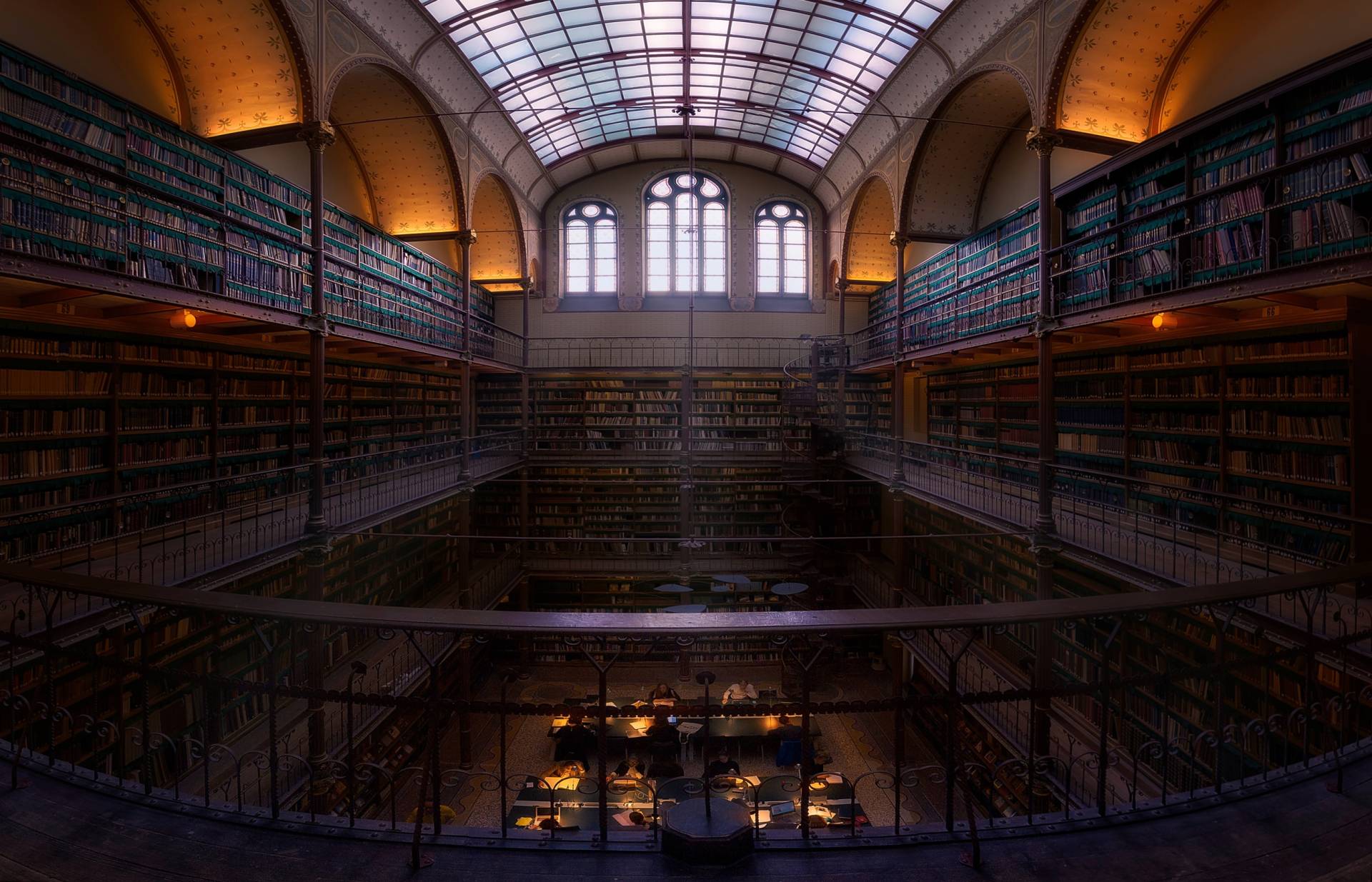 Papermoon Fototapete »Photo-Art JESUS M GARCIA, RIJKSMUSEUM-BIBLIOTHEK« von Papermoon