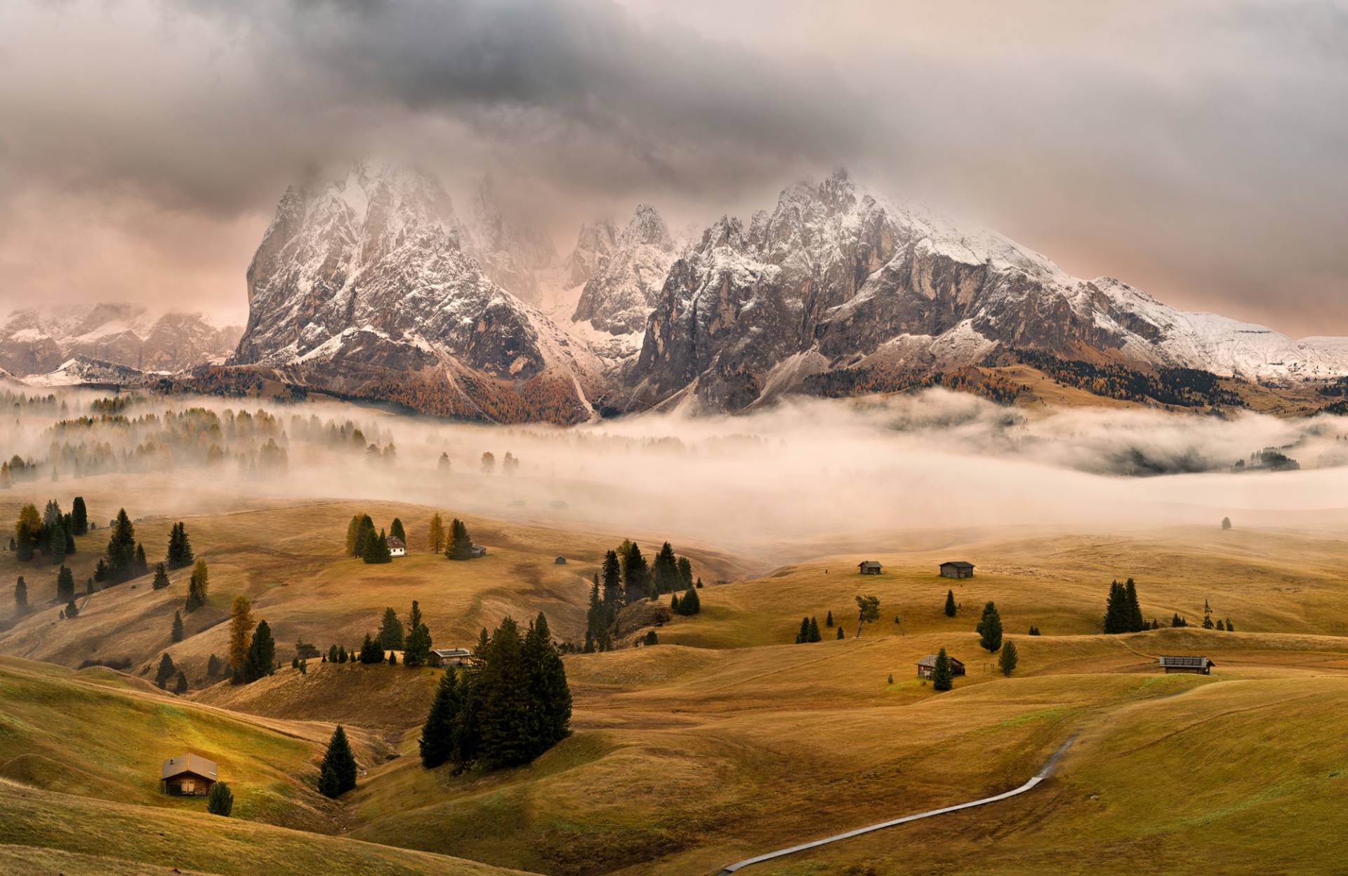 Papermoon Fototapete »Photo-Art MARIAN KURIC EP, DOLOMITEN MYTHEN« von Papermoon