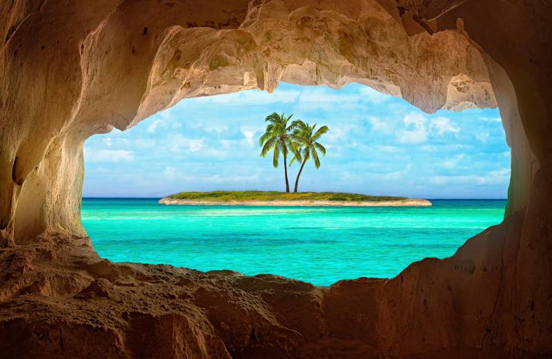 Papermoon Fototapete »Photo-Art MATT ANDERSON, PARADIES« von Papermoon
