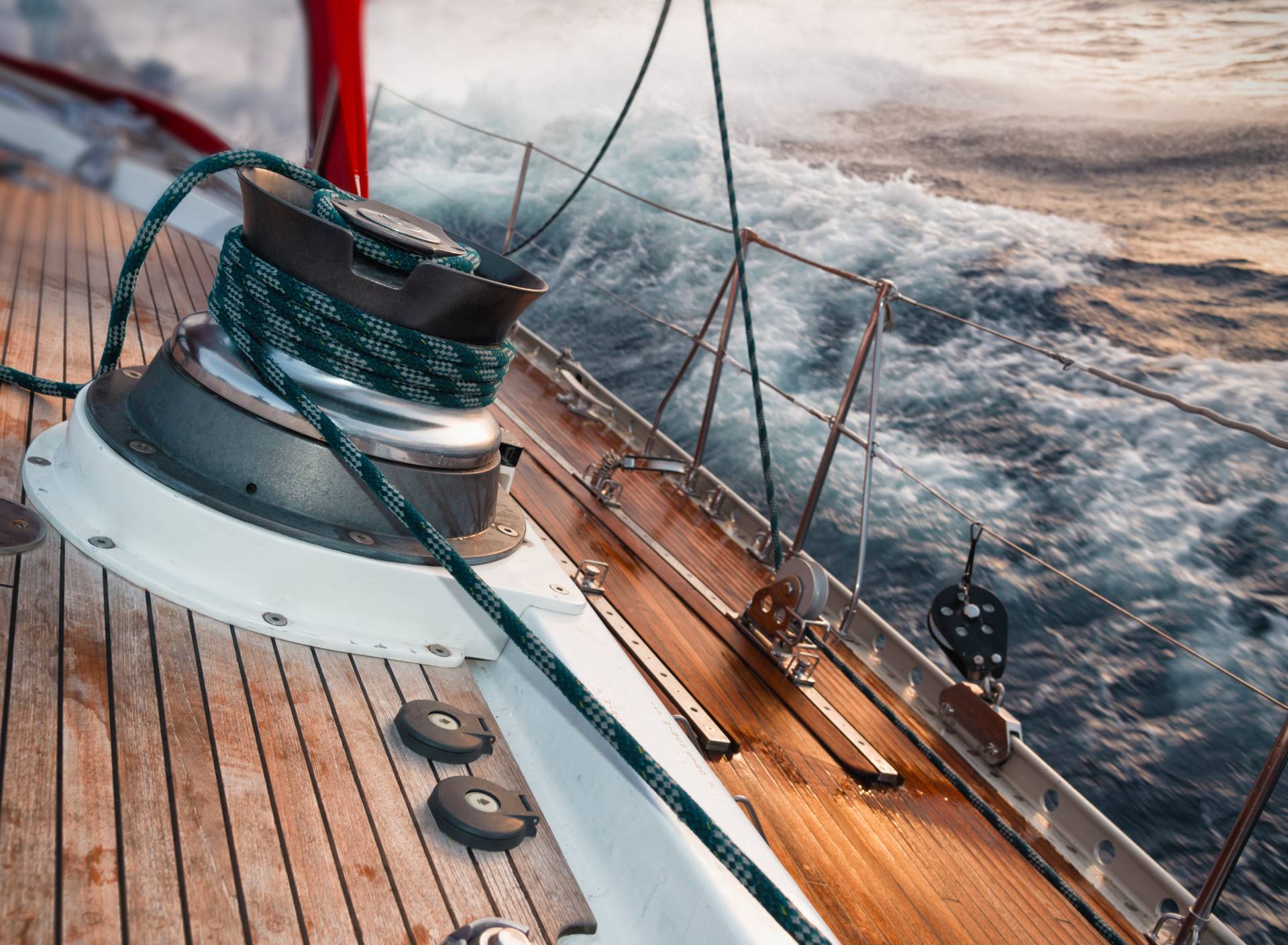 Papermoon Fototapete »Sailing in Storm« Papermoon Fototapete »Sailing in Storm« von Papermoon