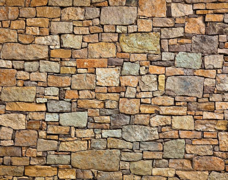 Papermoon Fototapete »Stone Wall« von Papermoon
