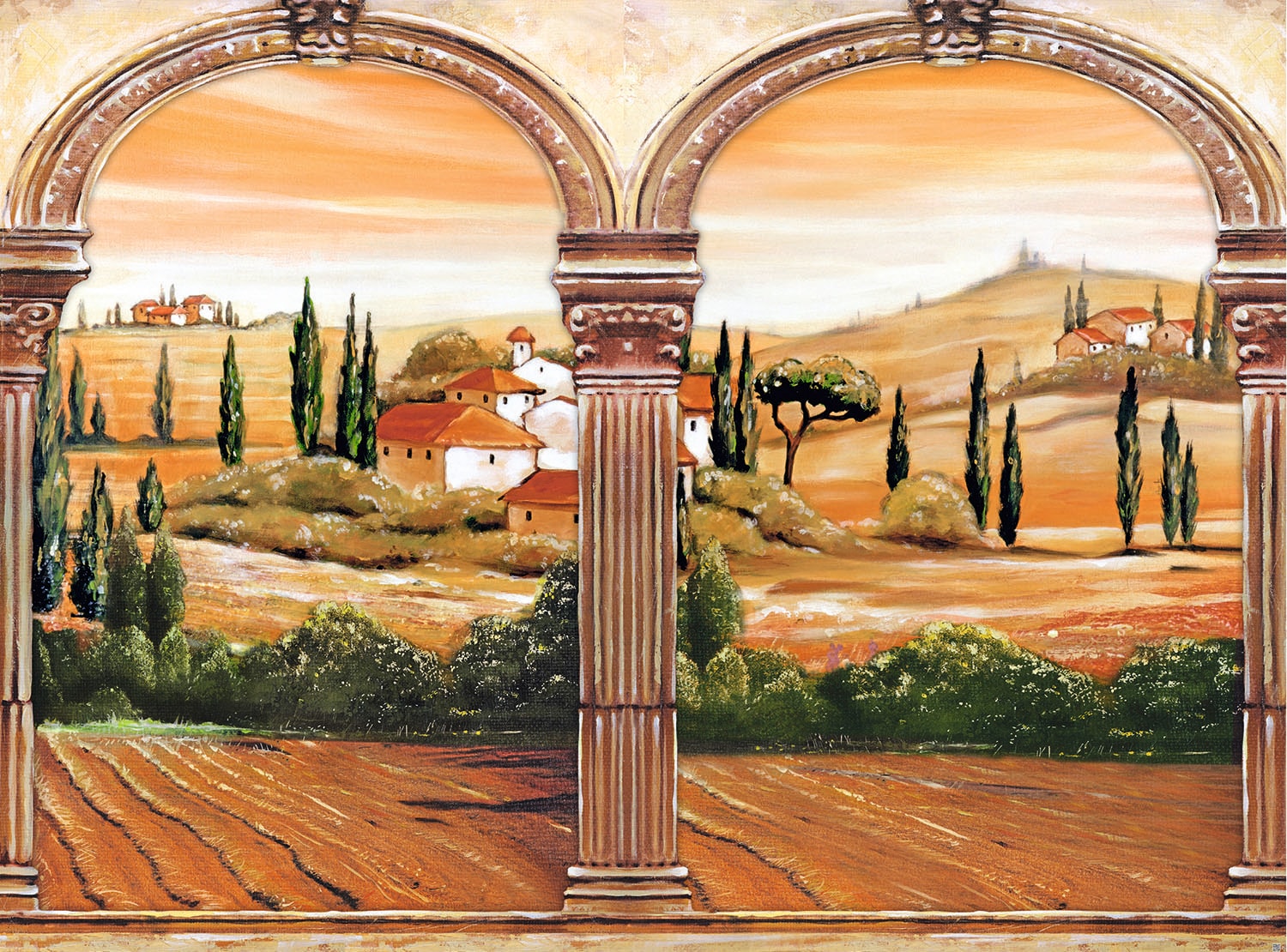 Papermoon Fototapete »Tuscany« von Papermoon