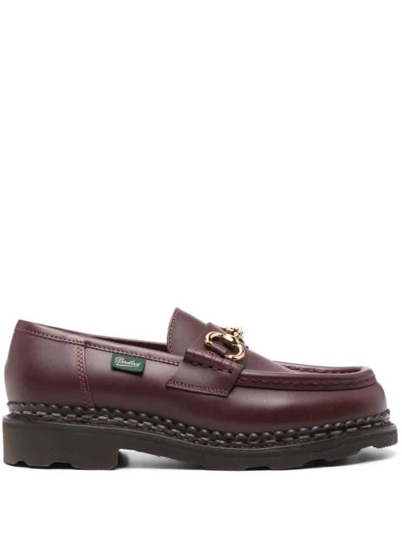 Paraboot Orsayti leather loafers - Red von Paraboot