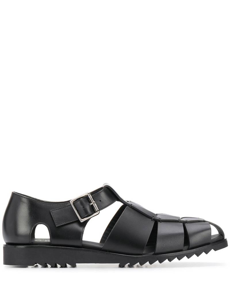 Paraboot Pacific buckle sandals - Black von Paraboot