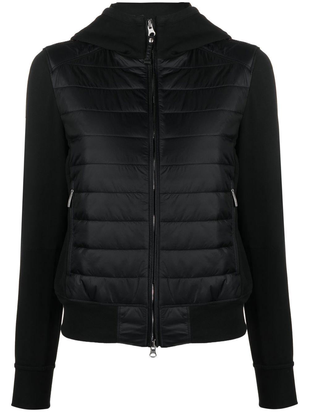 Parajumpers Caelie hooded quilted jacket - Black von Parajumpers