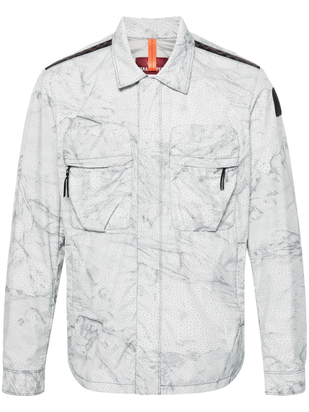 Parajumpers Millard PR waterproof jacket - White von Parajumpers