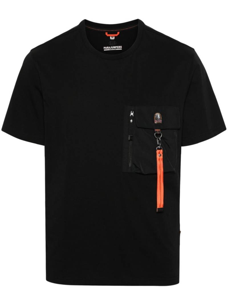Parajumpers Mojave cotton T-shirt - Black von Parajumpers