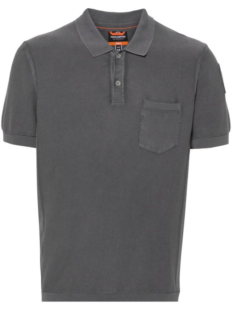 Parajumpers Raf cotton polo shirt - Grey von Parajumpers