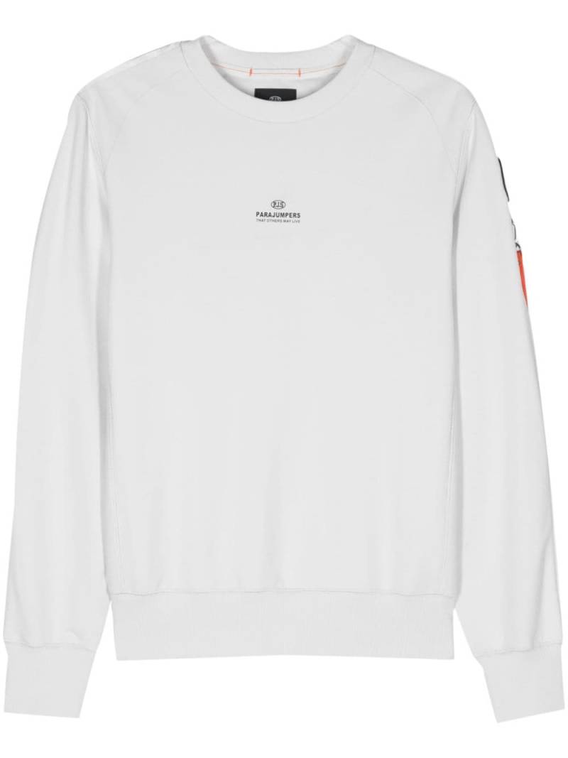 Parajumpers Sabre cotton-blend sweatshirt - Grey von Parajumpers
