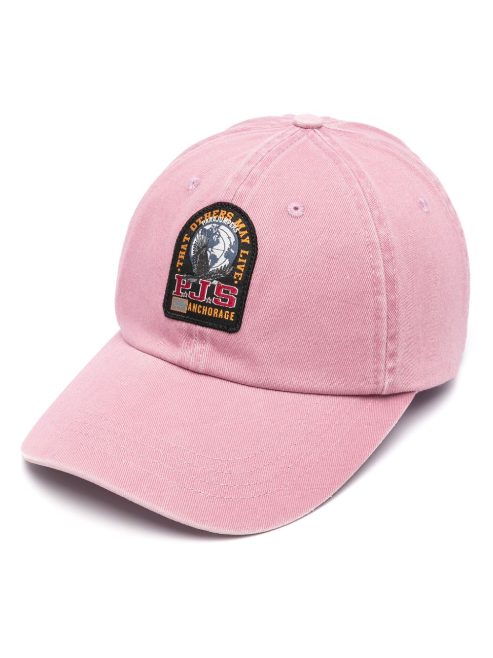 Parajumpers logo-patch baseball cap - Pink von Parajumpers