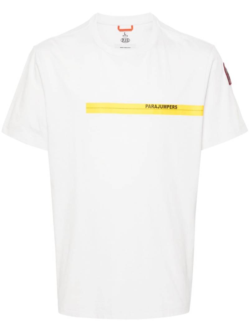 Parajumpers logo-print T-shirt - Neutrals von Parajumpers
