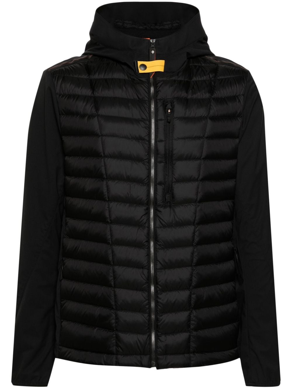 Parajumpers quilted hooded jacket - Black von Parajumpers