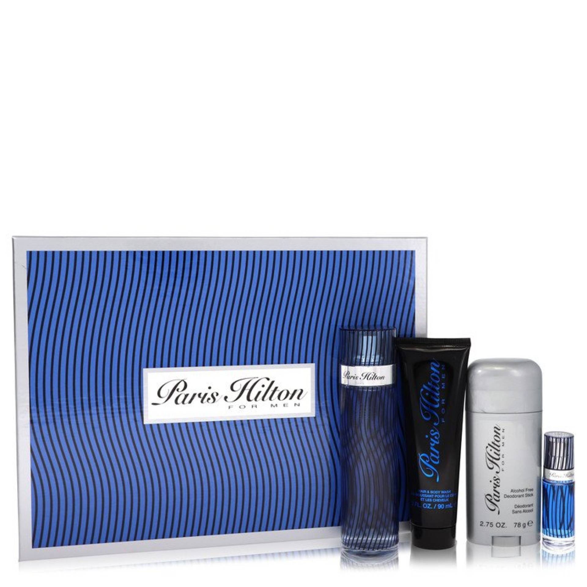 Paris Hilton Gift Set -- 100 ml  Eau De Toilette Spray + 88 ml Body Wash + 81 ml Deodorant Stick + .25 Mini EDT Spray von Paris Hilton