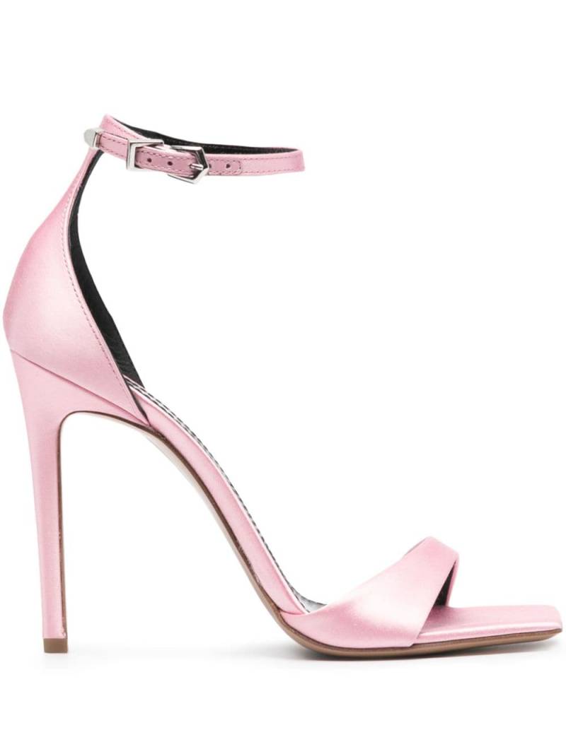 Paris Texas 105mm satin stiletto sandals - Pink von Paris Texas